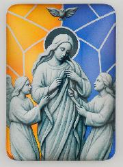 Magnete & Libretto di Novena - Madonna che Sciogle i Nodi