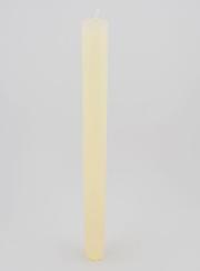 Candela di Preghiera Tinta Massa - Bianco Perlaceo