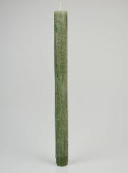 Candela di Preghiera Tinta in Massa - Oliva