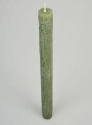 Candela di Preghiera Tinta in Massa - Oliva