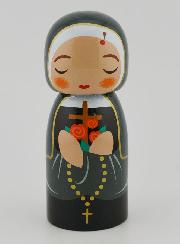 Statua di Santa Rita 10 cm