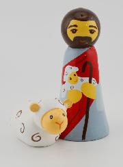 Statua di Cristo Buon Pastore e Pecora