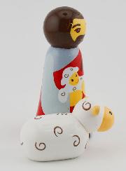 Statua di Cristo Buon Pastore e Pecora