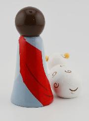 Statua di Cristo Buon Pastore e Pecora