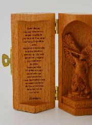 Trittico in Legno Massiccio - San Michele