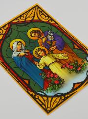 Magnete Vetrata Finestra - Sacra Famiglia