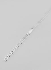 Braccialetto Uomo in Argento - Maglia 5mm