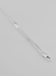 Braccialetto Uomo in Argento - Maglia 5mm