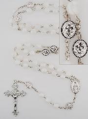 Rosario Medaglia Miracolosa - Bianco