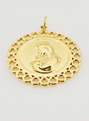 Medaglia Vergine col Bambino - 25 mm