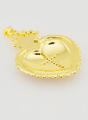 Ciondolo Ex Voto Rosso & Oro - 40 mm