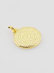 Medaglia Croce Smaltata - Turchese