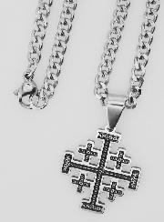 Collana Religiosa Croce di Gerusalemme