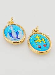 Medaglia Miracolosa Dorata - 25 mm