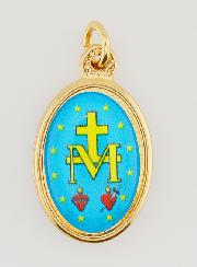 Medaglia Miracolosa Dorata - 25 mm