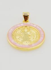 Medaglia di San Benedetto - Bordo Rosa