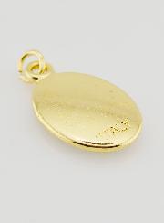 Medaglia Madonna Miracolosa Dorata - 25 mm