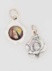 Medaglia Rosa 14 mm - Santa Rita