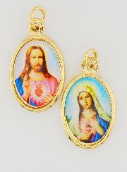 Medaglia dei Sacri Cuori - 25 mm