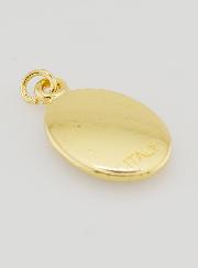 Medaglia Angelo Protettore Dorata- 25 mm