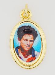 Medaglia San Carlo Acutis Dorata- 25 mm