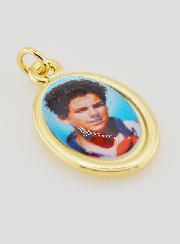 Medaglia San Carlo Acutis Dorata- 25 mm