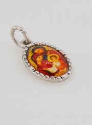 Medaglia Con Bordo 15 mm - Sacra Famiglia