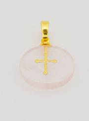 Medaglia Traslucida con Croce