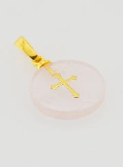 Medaglia Traslucida con Croce