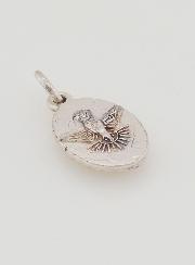 Medaglia Con Bordo 15 mm - Maria che Scioglie i Nodi