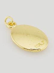 Medaglia Sacro Cuore di Maria Dorata - 25 mm