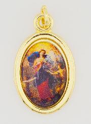 Medaglia Maria che Scioglie i Nodi - 25 mm