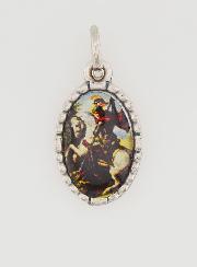 Medaglia Con Bordo 15 mm - San Giorgio