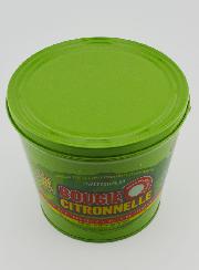 Candela Citronella Secchio Metallo - Verde