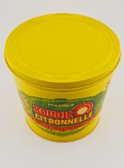 Candela Citronella Secchio Metallo - Giallo