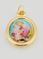 Medaglia San Giuseppe Dorata - 25 mm