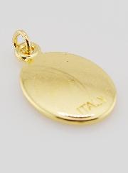 Medaglia Sant'Espedito Dorata - 25 mm