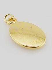 Medaglia Nostra Signora di Fàtima Dorata - 25 mm