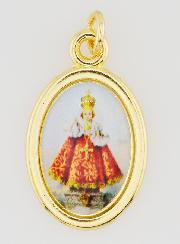 Medaglia Gesù Bambino di Praga - 25 mm