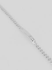 Braccialetto Uomo in Argento - Maglia 4mm