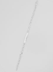 Braccialetto Uomo in Argento - Maglia 4mm