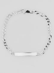 Braccialetto Uomo in Argento - Maglia 4mm