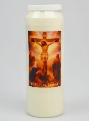 Candela per Novena alla Passione di Cristo