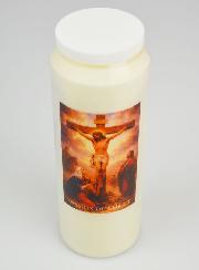 Candela per Novena alla Passione di Cristo