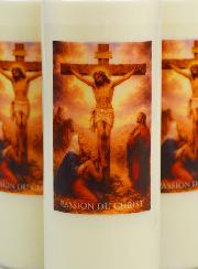 Set di 3 Candele per Novena alla Passione di Cristo