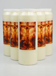 Set di 6 Candele per Novena alla Passione di Cristo