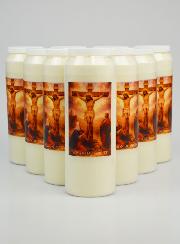 Set di 10 Candele per Novena alla Passione di Cristo