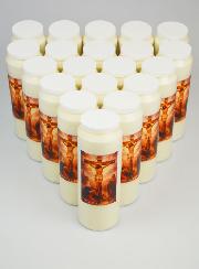 Set di 20 Candele per Novena alla Passione di Cristo