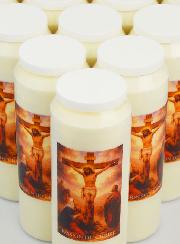 Set di 20 Candele per Novena alla Passione di Cristo