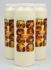 Set di 3 Candele per Novena Settimana Santa